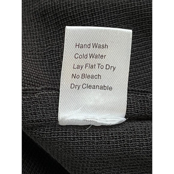 Ming Wang Cardigan Size 2X Pink Black Funky Artsy Abstract Colorful Office Work - Picture 7 of 8